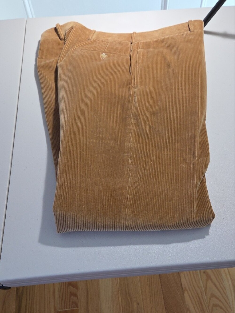 Rare Polo by Ralph Lauren Men's Corduroy Pants in Camel Brown - Picture 7 of 7